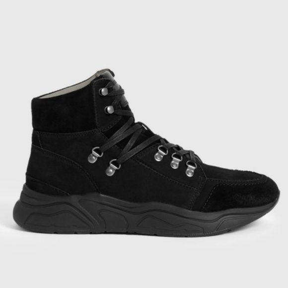 ALLSAINTS BRANT BLACK SUEDE LEATHER BOOT NWT SZ 11 AllSaints Suede Boots for Men for Sale | Shop New & Used  main image 2